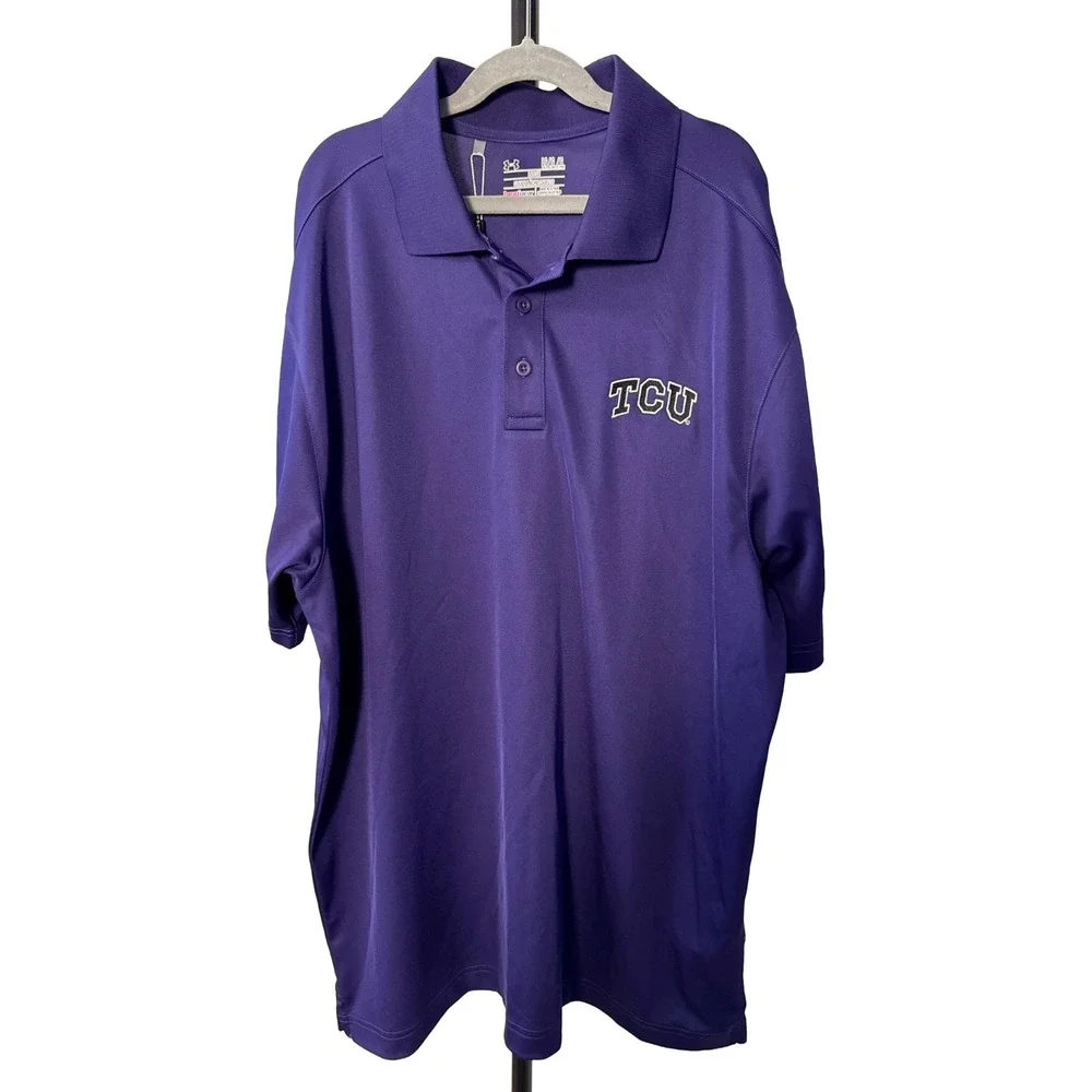 Under‎ Armour Purple Performance Athletic Shirt Large Tall Mens Large NWT Active
